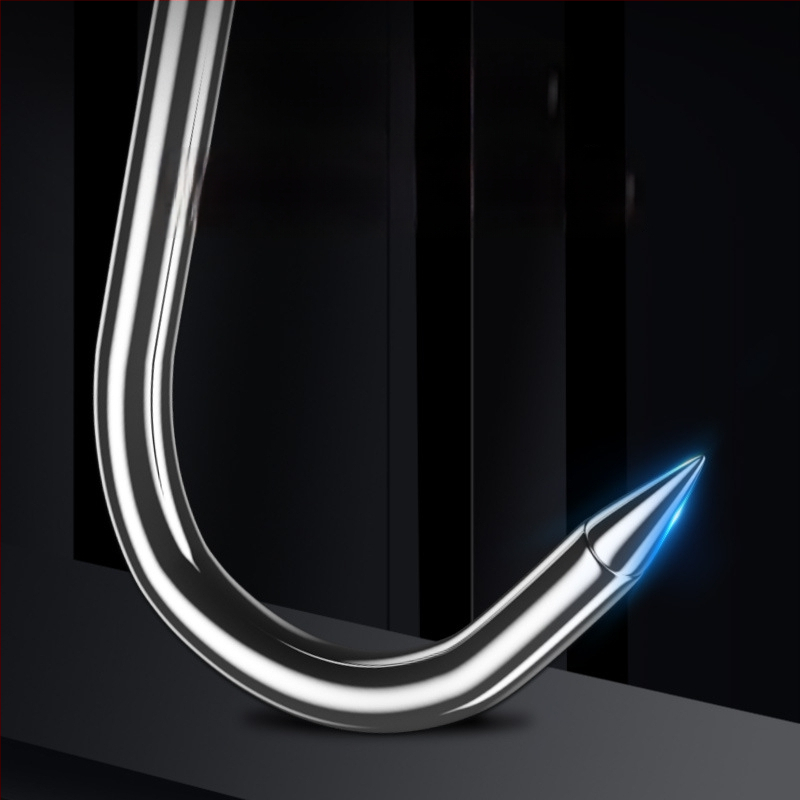 Liha konks roostevabast terasest, S-kujuline, ühe konksu disain, kerge luksuslik stiil, koormus kuni 10–15 kg