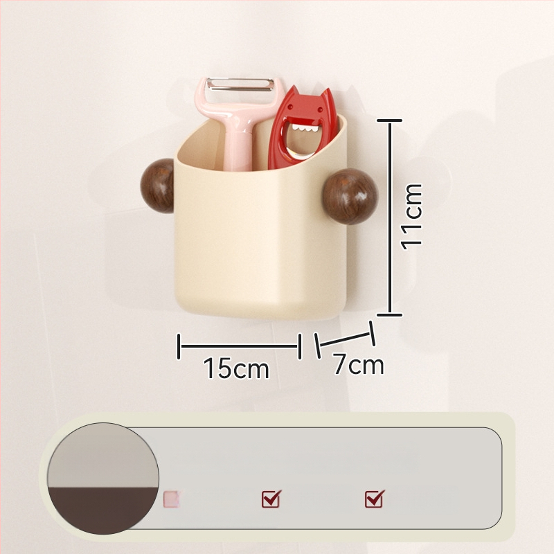 Magnētiska ledusskapja sienas uzglabāšanas plaukts, ABS materiāls, modelis Ym.7257, uzstādīšana bez urbuma, sānu virtuves organizētājs