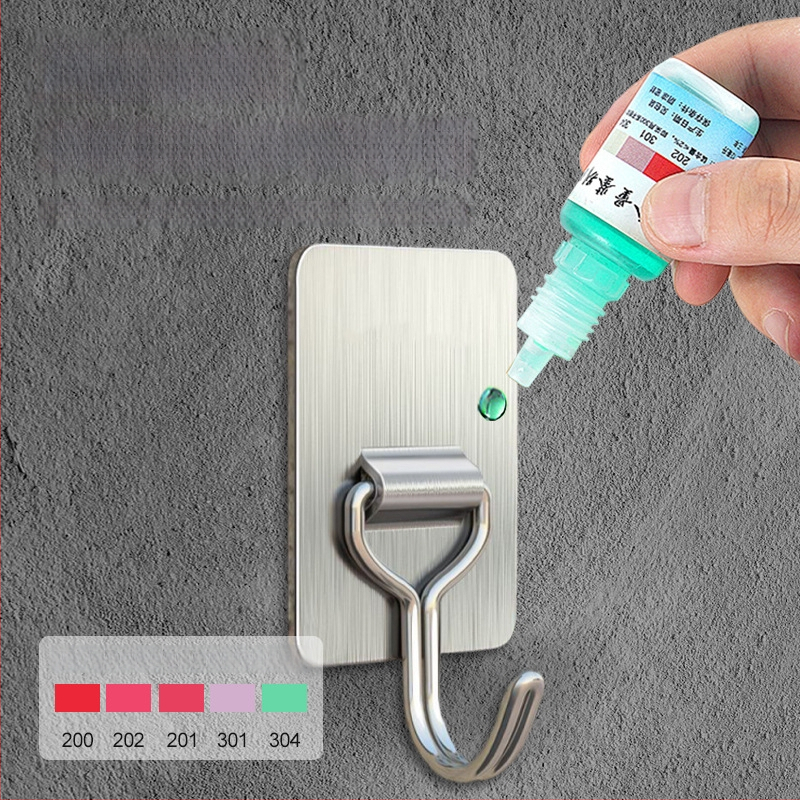 Roostevabast terasest klee-konks — raske koormus, paigaldus ilma puurimata, sobib sise- ja väliskasutuseks, veekindel, maksimaalne koormus üle 30 kg