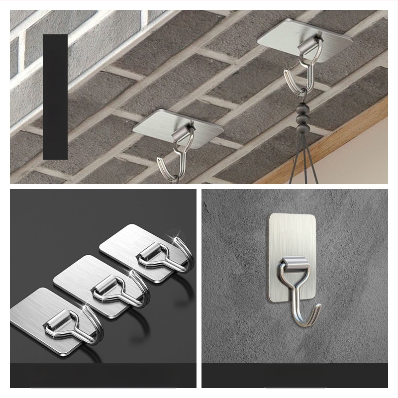 Roostevabast terasest klee-konks — raske koormus, paigaldus ilma puurimata, sobib sise- ja väliskasutuseks, veekindel, maksimaalne koormus üle 30 kg