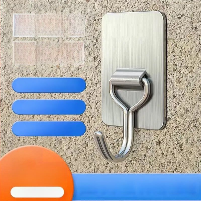 Roostevabast terasest klee-konks — raske koormus, paigaldus ilma puurimata, sobib sise- ja väliskasutuseks, veekindel, maksimaalne koormus üle 30 kg