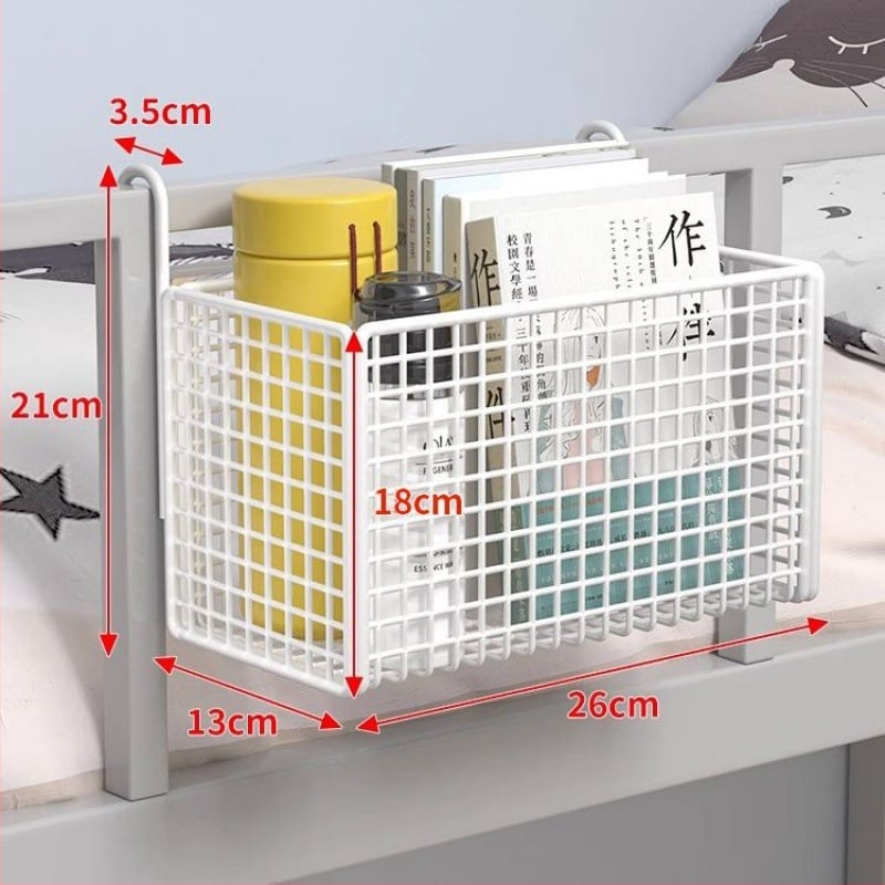 Nakts skapja pakārtais grozs no dzelzs, āķa tips, INS stils