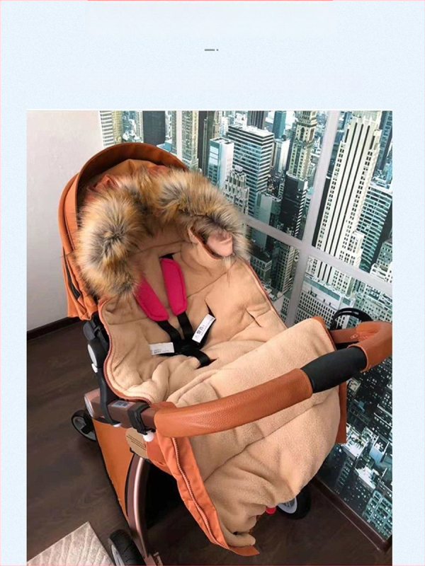 Cocoon stila bērnu miega somiņa ratiņiem, flaneļa ārpuse, poliestera pildījums, samta kokvilnas pildījums, antibakteriāls