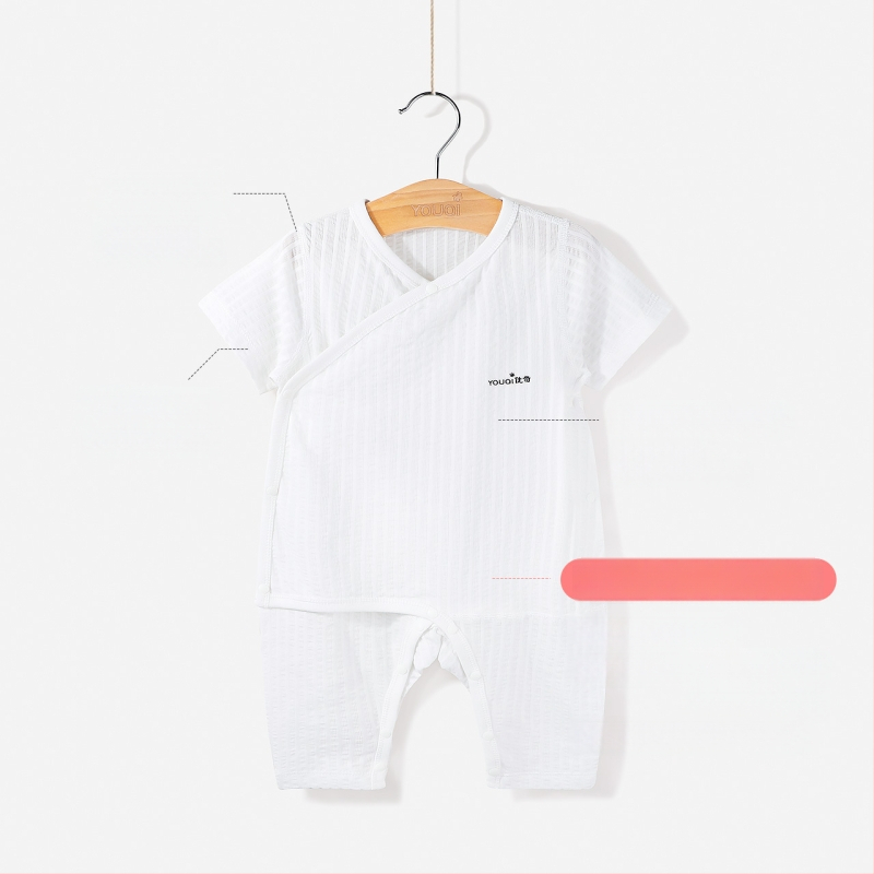 Zīdaiņu guļammaiss ar vēdera aizsardzību – 100% kokvilna, pildījums no kokvilnas, svītrainu raksts, visu sezonu, zīdainis (0–12 mēneši)