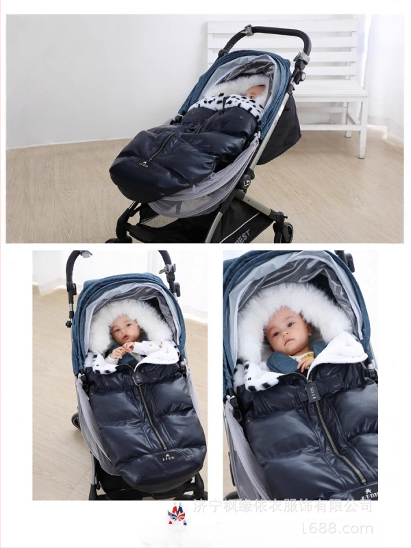 Kokona stila bērnu gulēšanas soma ratiņiem, bieza izolācija, flaneles odere, pildījums no zīdaiņu kokvilnas, metāla rāvējslēdzējs, ziemai, pavasarim un rudens sezonai, zīdaiņiem un bērniem līdz 3 gadu vecumam