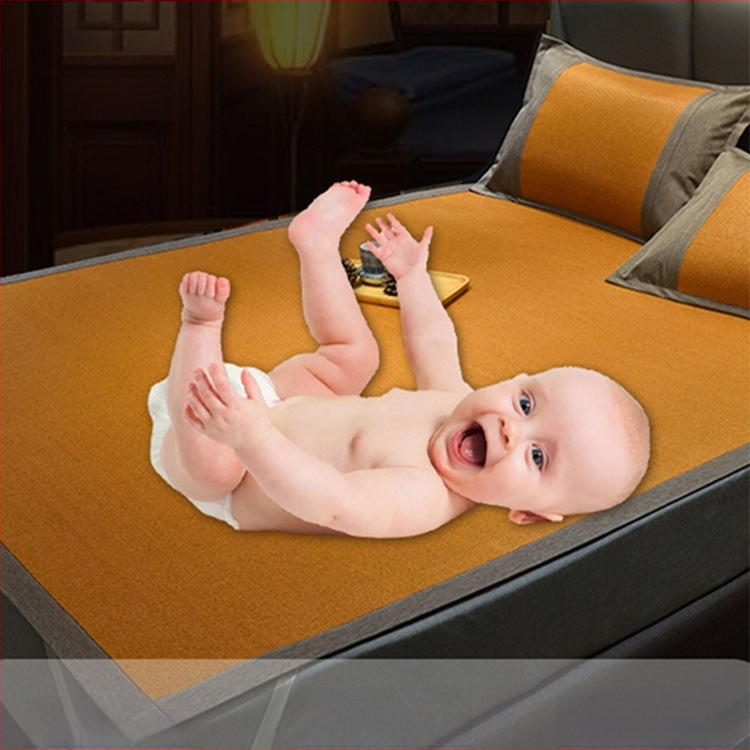 Voodimatt Ice Silk viskoosist, kahekordne Jacquard, suve jahutus