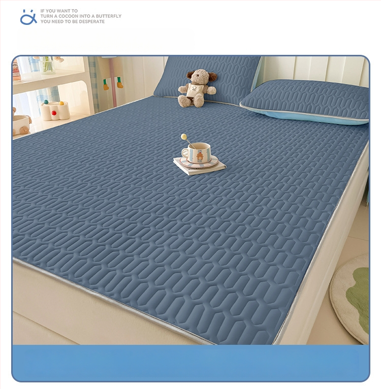 Voodi matt viskoosist (ice silk), džakkard kudumine, pestav, sobiv tudengite ühiselamasse