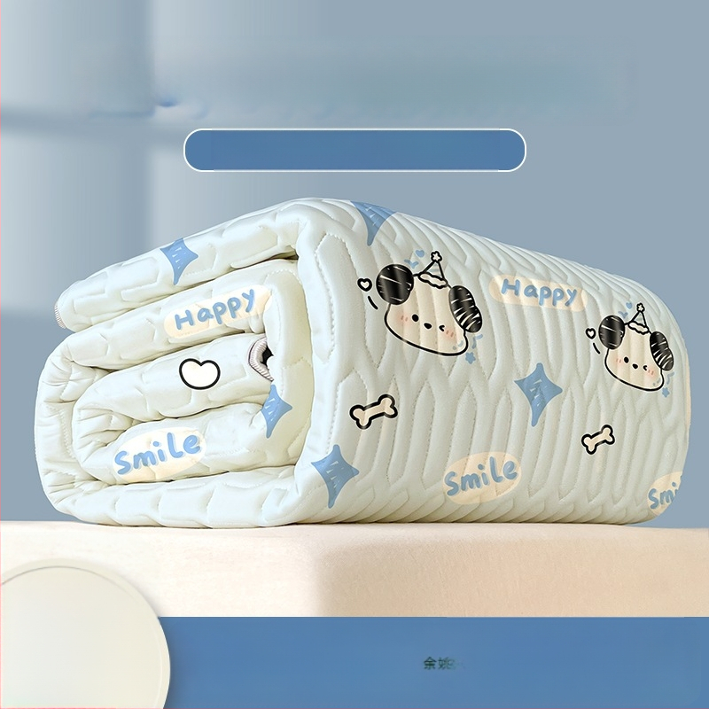 Voodi matt viskoosist (ice silk), džakkard kudumine, pestav, sobiv tudengite ühiselamasse