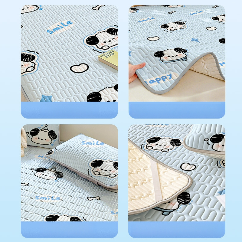 Voodi matt viskoosist (ice silk), džakkard kudumine, pestav, sobiv tudengite ühiselamasse