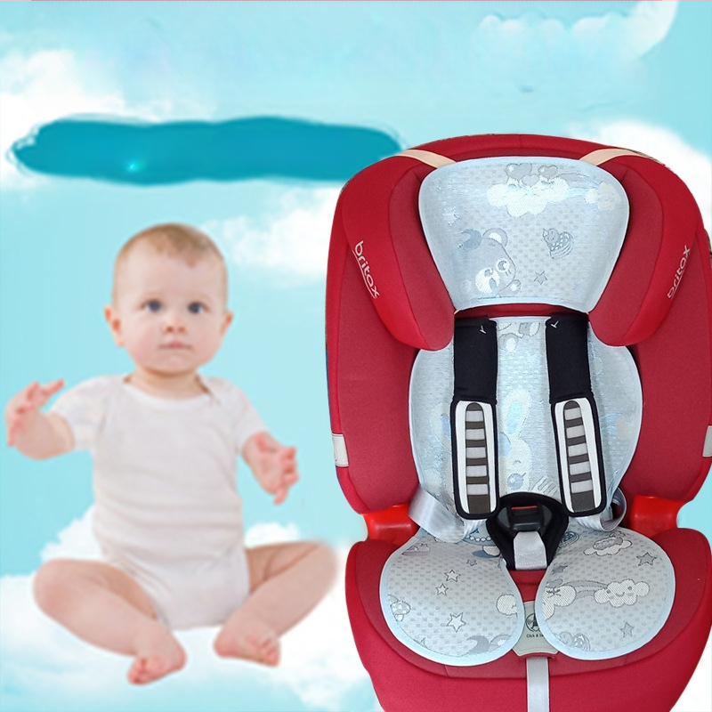 Longzhi Подложка за детско автомобилно столче от ледена коприна, охлаждащ мат за общо ползване