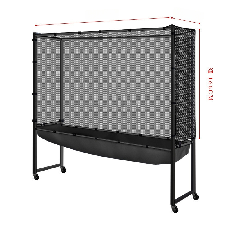 Lauatennisest statiiv pallivõtuvõruga, kaasaskantav pallikoguj, mitmekordne palliraam (Kategooria: pall post/raam; Toote kategooria: laudatennise staand)