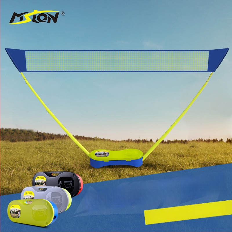 Meishulong prijenosni stalak za badminton mrežu, za kućnu i vanjsku upotrebu, lako se premješta