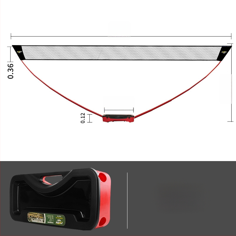 Meishulong prijenosni stalak za badminton mrežu, za kućnu i vanjsku upotrebu, lako se premješta