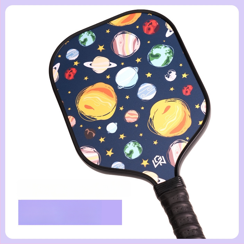 Bērnu pickleball nūja | Fiberglass konstrukcija | 185 g | Ietver 1 nūju un 5 bumbas vienam spēlei vai 1 iepakojumu ar 10 bumbām divām spēlēm