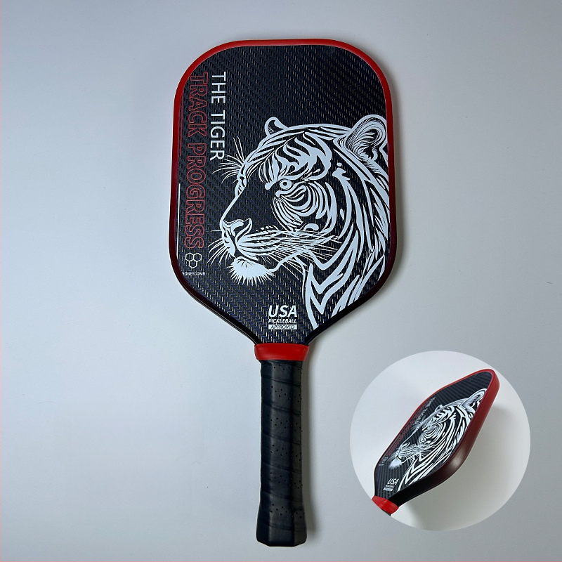 Lidakang Pickleball nūja – T700 oglekļa šķiedra, Kevlar un titāna vads, audu tekstūra, vienas daļas konstrukcija, 225 g