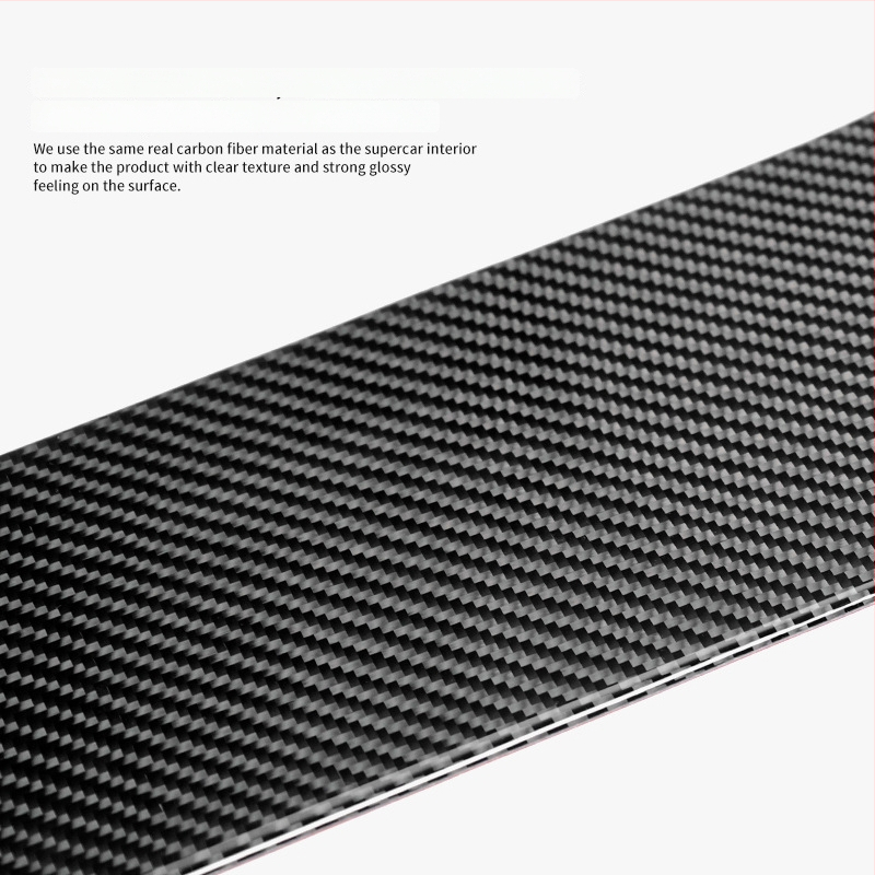 Interjera oglekļa šķiedras līmējamais komplekts dekoratīvām uzlīmēm Chevrolet Camaro (16-23), modelis Djxfl013–djxfl066, zīmols Salsa carbon fiber, logotipa drukāšana iespējama, pielāgošana