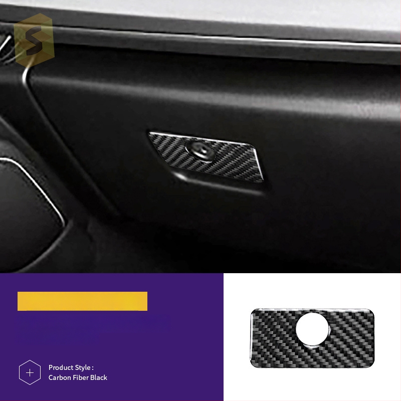 Interjera oglekļa šķiedras līmējamais komplekts dekoratīvām uzlīmēm Chevrolet Camaro (16-23), modelis Djxfl013–djxfl066, zīmols Salsa carbon fiber, logotipa drukāšana iespējama, pielāgošana