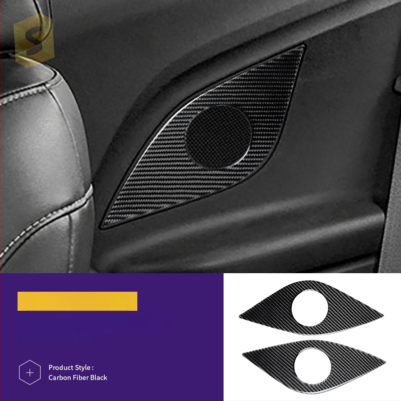 Interjera oglekļa šķiedras līmējamais komplekts dekoratīvām uzlīmēm Chevrolet Camaro (16-23), modelis Djxfl013–djxfl066, zīmols Salsa carbon fiber, logotipa drukāšana iespējama, pielāgošana