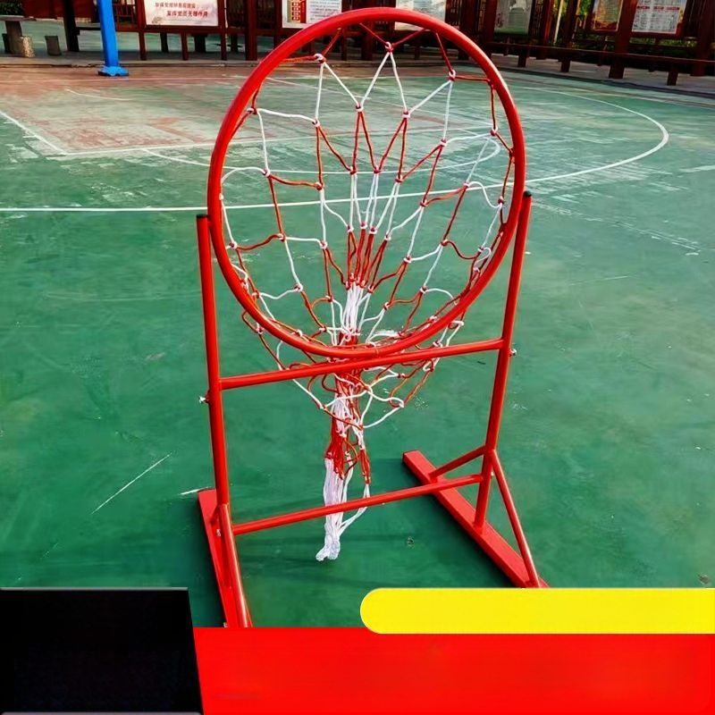 Stativ de antrenament baschet pentru pase și aruncări de la trei puncte, cadru din oțel inoxidabil, destinat sălii de sport