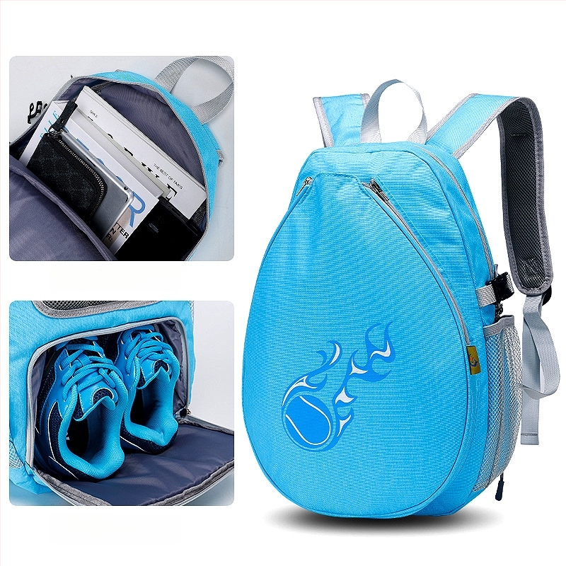 WPOLE Bērnu sporta soma badmintonam/tenisam — Oxford audums, pielāgošana pēc pasūtījuma, licencēta privātā zīmola etiķete