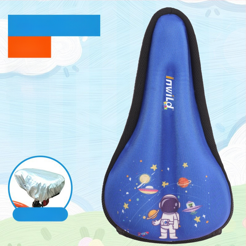 Inwild Laste jalgratta sadula kate – paksenenud, pehme silikoonist padja koos vahtu ja polüestriga, sobib jalgratastele ja lastevankritele