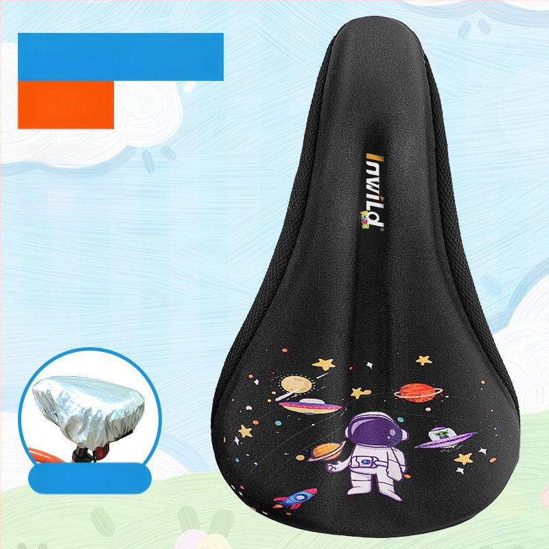 Inwild Laste jalgratta sadula kate – paksenenud, pehme silikoonist padja koos vahtu ja polüestriga, sobib jalgratastele ja lastevankritele