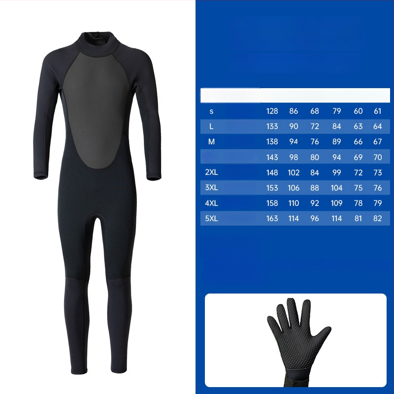 Deer universāls 1gab wetsuit – Neoprēna N audums, izturīgs pret nolietošanos, niršana, vasara–rudens, pieaugušie, pielāgošana pieejama