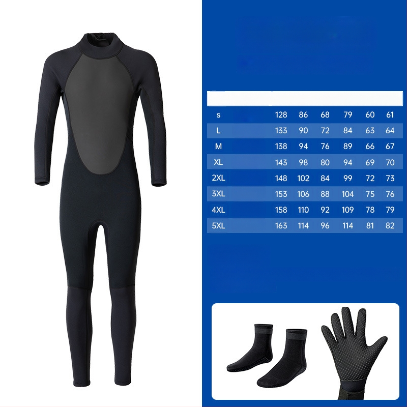 Deer universāls 1gab wetsuit – Neoprēna N audums, izturīgs pret nolietošanos, niršana, vasara–rudens, pieaugušie, pielāgošana pieejama