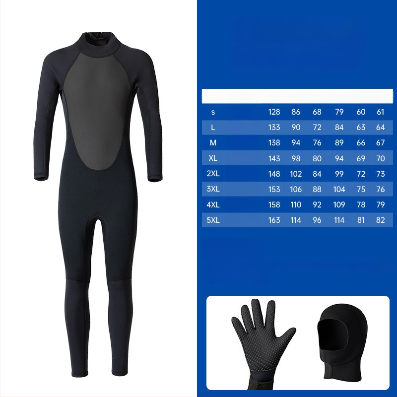 Deer universāls 1gab wetsuit – Neoprēna N audums, izturīgs pret nolietošanos, niršana, vasara–rudens, pieaugušie, pielāgošana pieejama