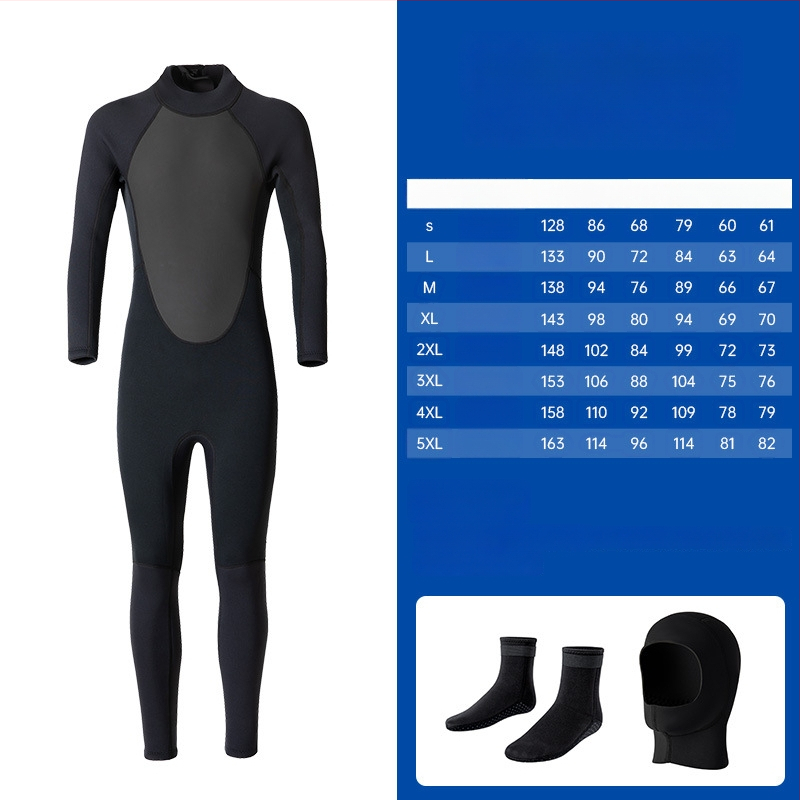 Deer universāls 1gab wetsuit – Neoprēna N audums, izturīgs pret nolietošanos, niršana, vasara–rudens, pieaugušie, pielāgošana pieejama