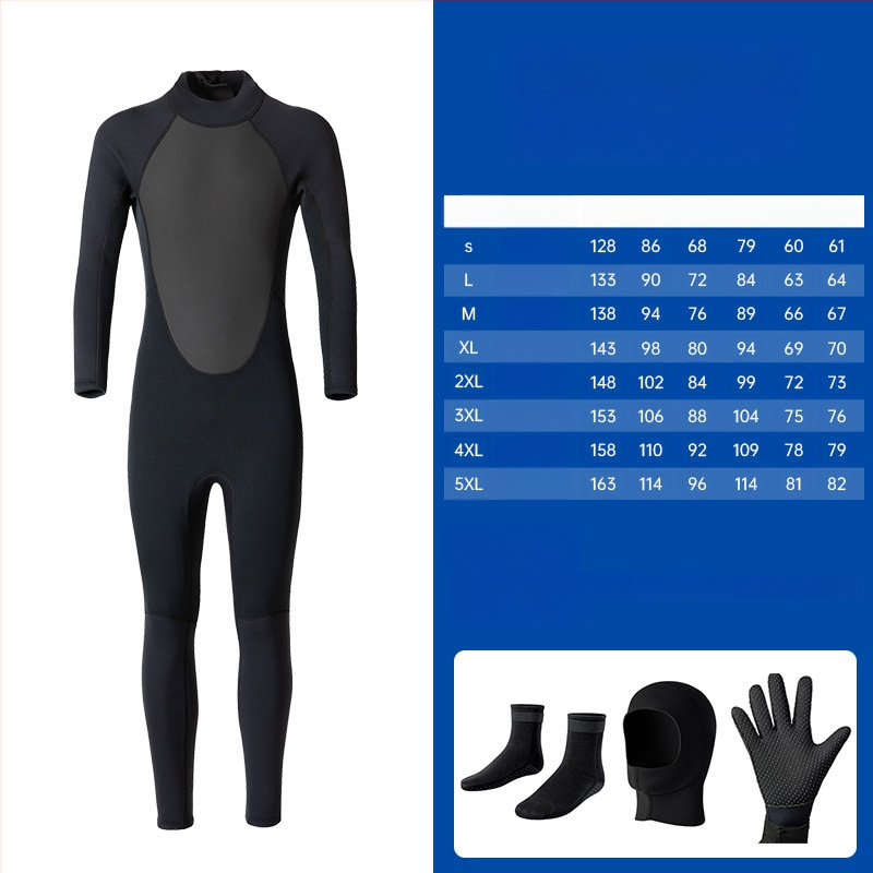 Deer universāls 1gab wetsuit – Neoprēna N audums, izturīgs pret nolietošanos, niršana, vasara–rudens, pieaugušie, pielāgošana pieejama