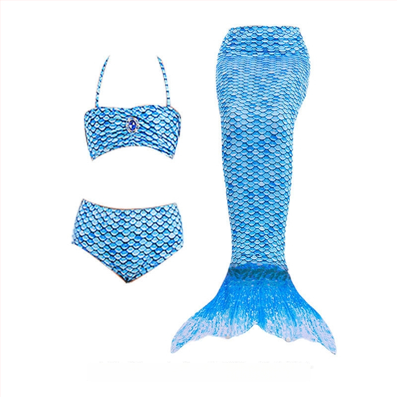 Vaikų mermaid uodegos maudymosi kostiumėlis mergaitėms — nailonas audinys, vinilonas 91–95% pluoštas, pamušalas 91–95%, bikini stilius