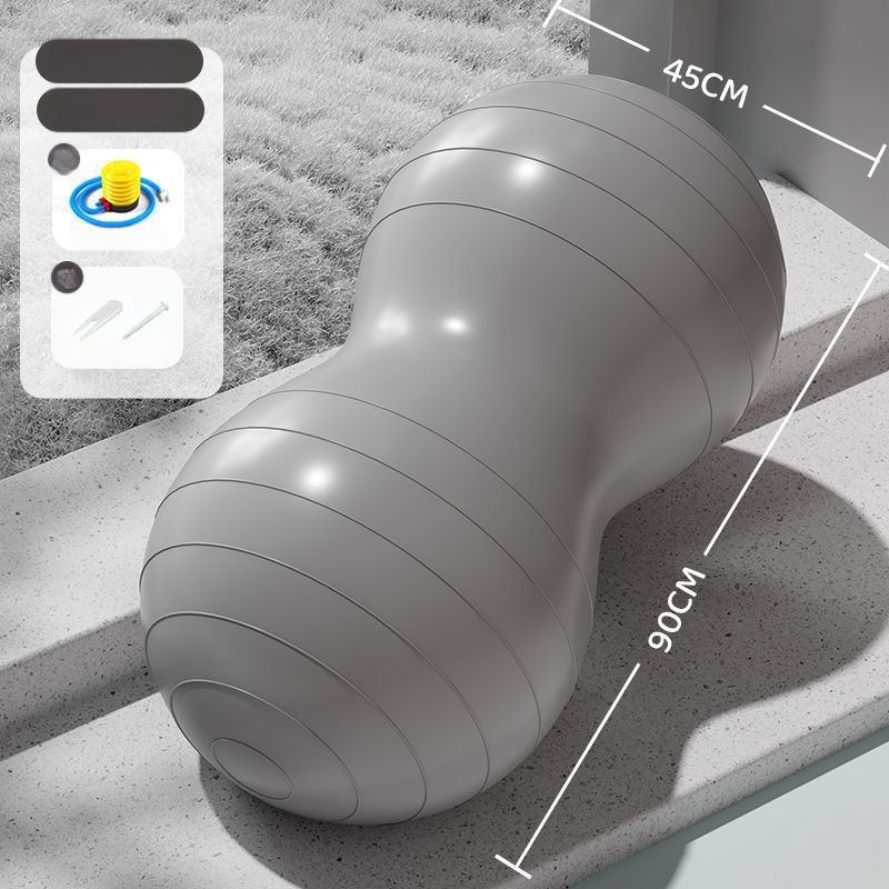 Bērnu sensoriskās apmācības bumba bērniem, mandeles formas - ABS materiāls, nevar uzpūst, viļņaina bumba