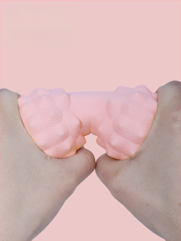 Fasijas masāžas bumba — EVA bumba muskuļu masāžai, joga, pēdas arkai un muguras masāža; Wave Speed Ball, 150 g, Ji Unlimited.