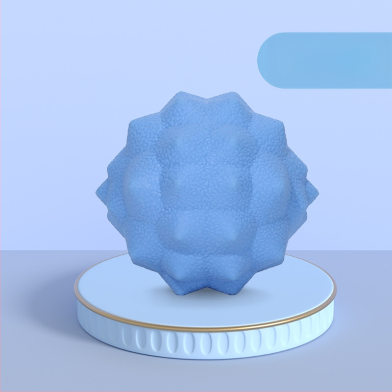 Fasijas masāžas bumba — EVA bumba muskuļu masāžai, joga, pēdas arkai un muguras masāža; Wave Speed Ball, 150 g, Ji Unlimited.