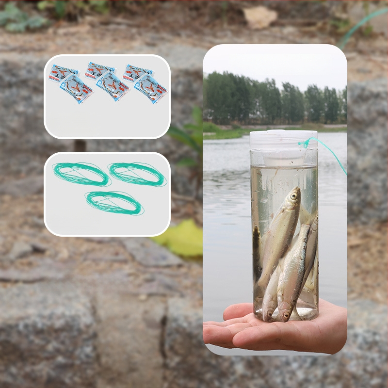 Детска риболовна бутилка за открито, пластмасова, Pro-built, PET