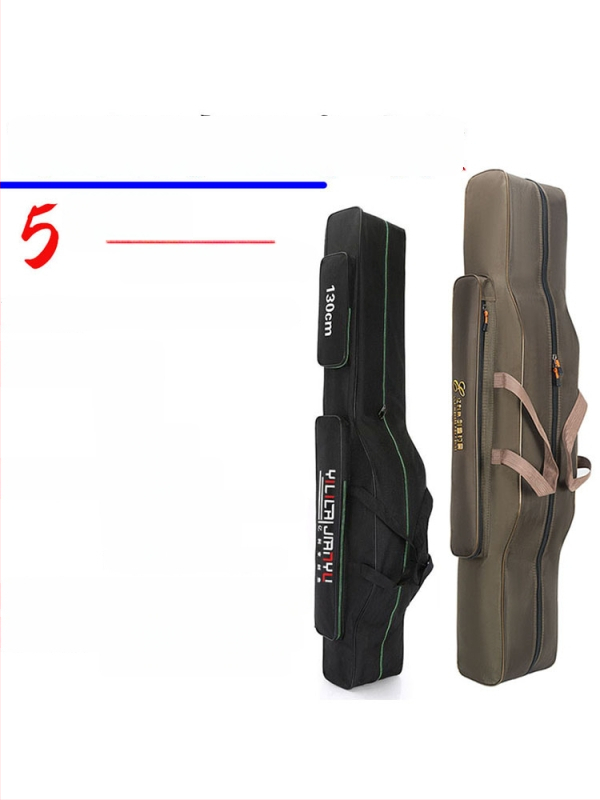 Чанта за рибарски пръти – пълен комплект, отделения за стръв, влакно, пръчка и макари, плат Oxford