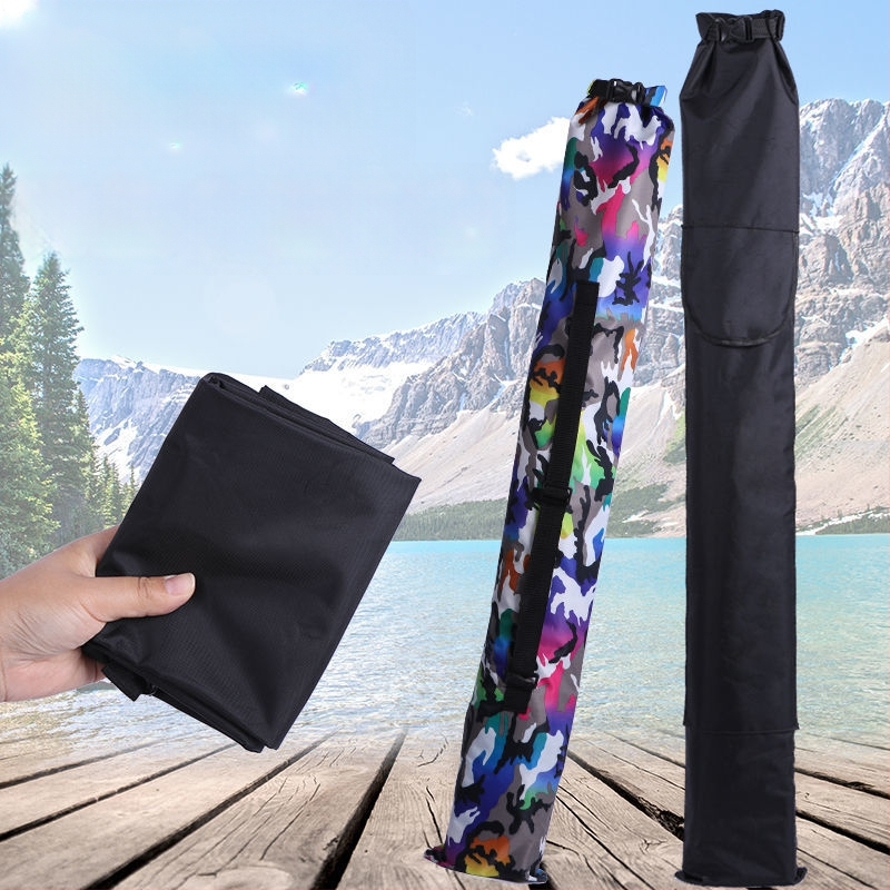 Makšķerēšanas nūju un aprīkojuma soma (audums; liela ietilpība; nav ūdensnecaurlaidīga)