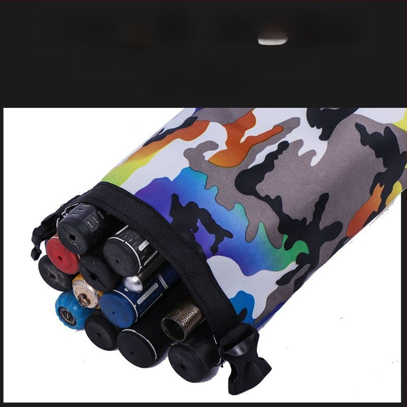 Makšķerēšanas nūju un aprīkojuma soma (audums; liela ietilpība; nav ūdensnecaurlaidīga)