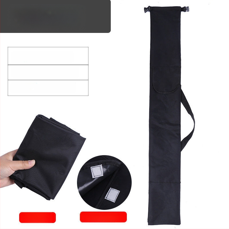 Makšķerēšanas nūju un aprīkojuma soma (audums; liela ietilpība; nav ūdensnecaurlaidīga)