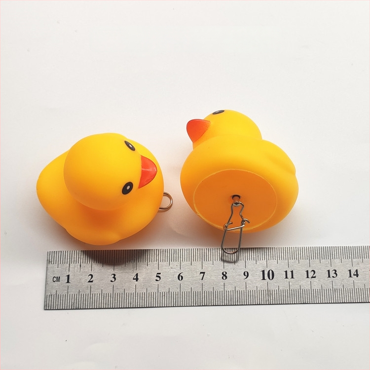 Плаващ пате за риболов – DIY аксесоари за закопчаване на риба, карикатурен флоат с форма на акула (Марка: Stream fishing gear; Материал: винил)