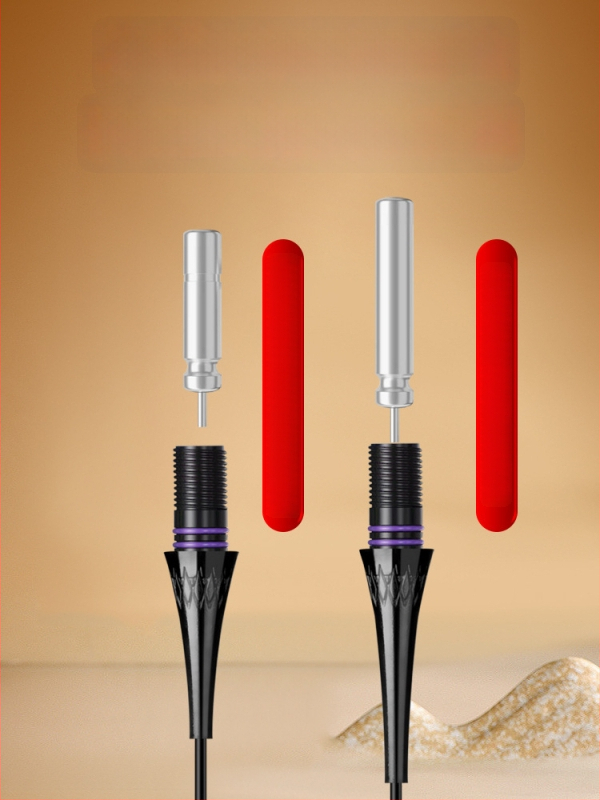 Риболовен поплавък Crown mark с LED осветление, вертикален дрейф, електронен, наноматериал, дневен и нощен режим, супер лек