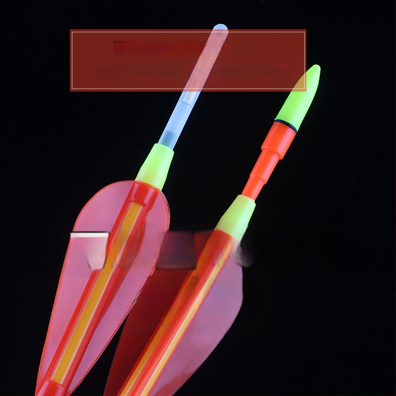 Плавач за риболов на скалист бряг и море, светещ ракетен стил с плъзгаща се система – пластмасов