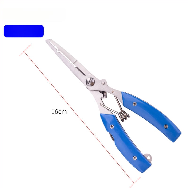 Huansheng неръждаеми стоманени клещи за риболов с извита челюст за отстраняване на кука