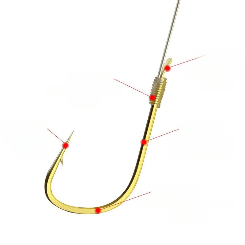 Septiņzvaigžņu plūstošās līnijas komplekts ar iepriekš piesietu vienu āķi un auklu, garums 3,6 m, makšķerēšanai rezervoāra ezeros