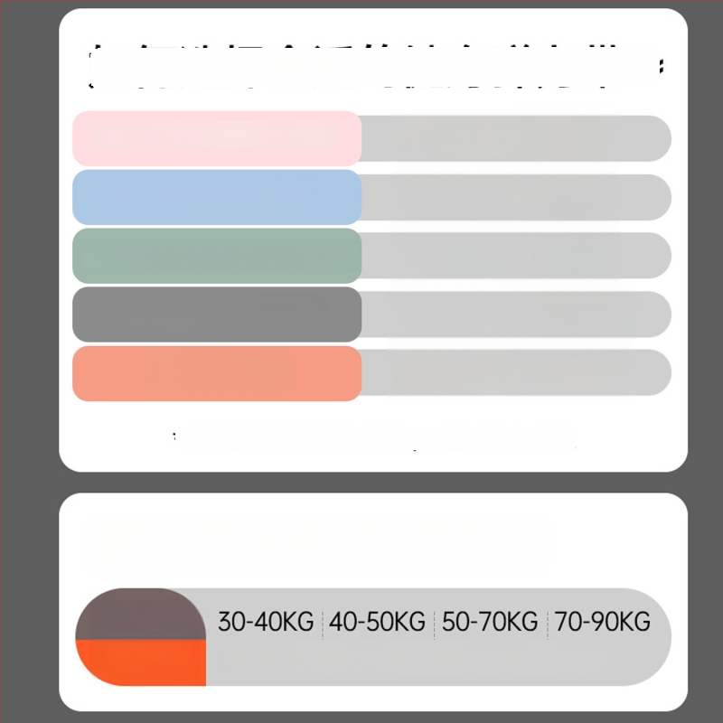 Silikona fitnesa elastīgā lente sievietēm — joga pretestība, spēka treniņš, vilkšanas atbalsts, mājas lietošanai. Zīmols: Wosweir
