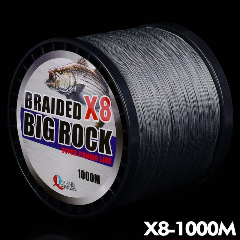 Yaoxin PE плетена риболовна линия, сила 6, 6 броя в опаковка, основна линия