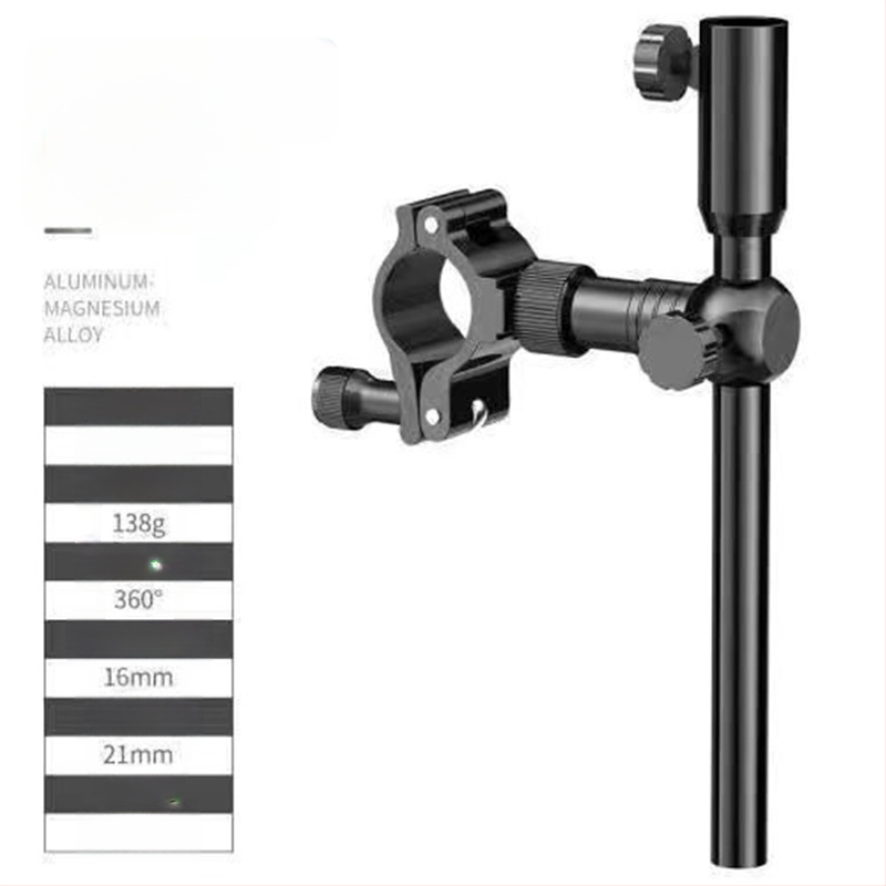 Универсален държател за пръчки за риболовен стол от алуминиев сплав — двойна и единична поставка, удебелен рафт за пръчки