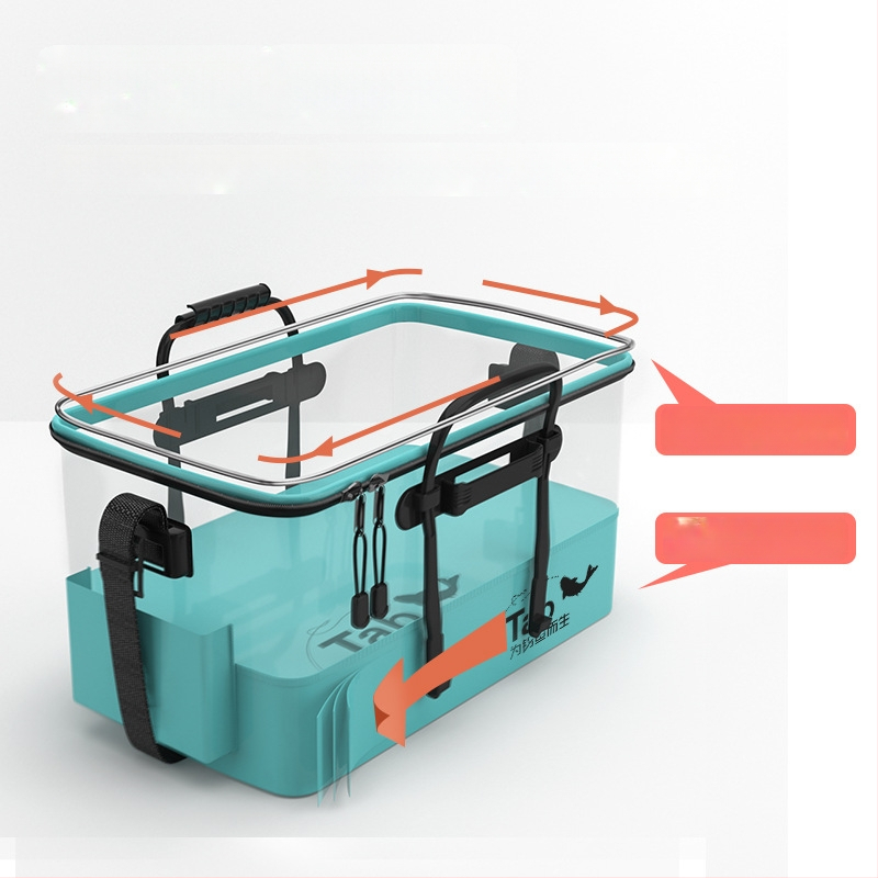 Сгъваема кофа за риба - EVA материал, бруто тегло 1