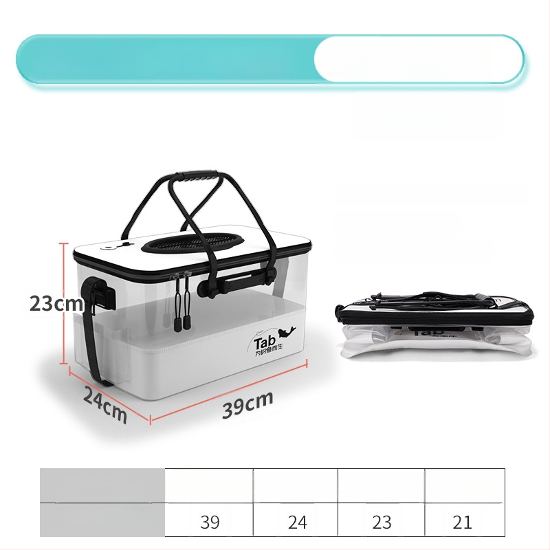Сгъваема кофа за риба - EVA материал, бруто тегло 1